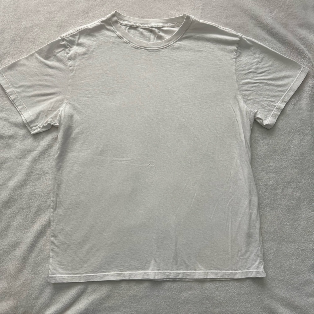 American Giant T-shirt Size XL Short Sleeve White